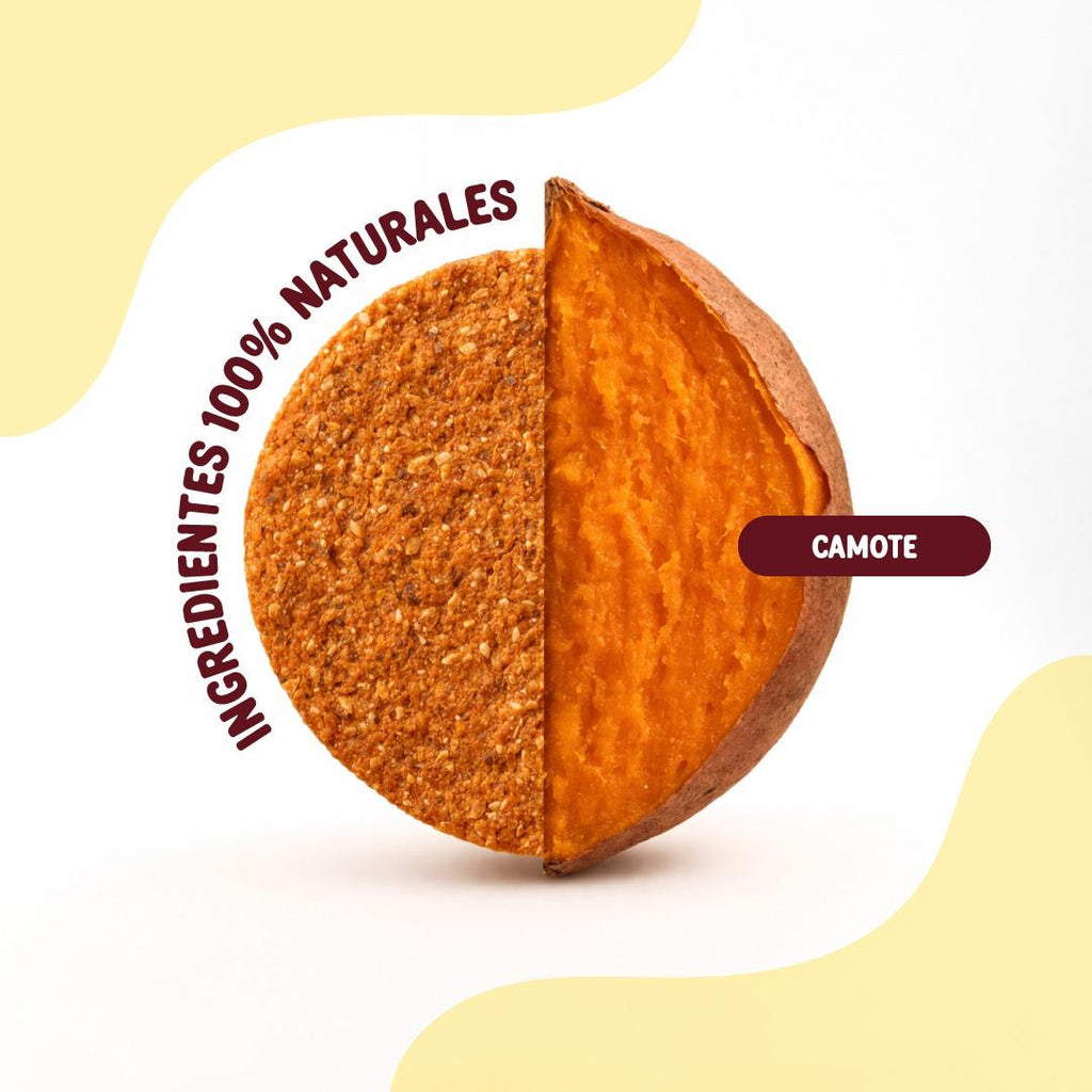 🐶 Biscuits de Camote Tentempié | Snack Natural para Perros | 80 g