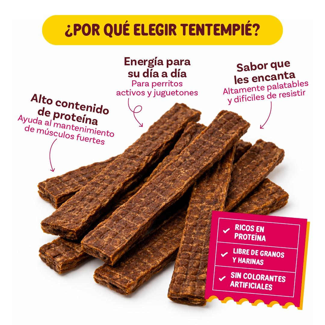 🐶 Tiras de Carne Tentempié | Snack Natural para Perros | 70 g
